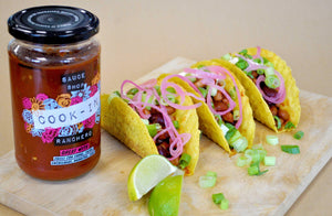 Tasty Bean Chili Tacos