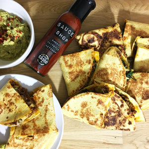 Smoky Chipotle beef quesadillas
