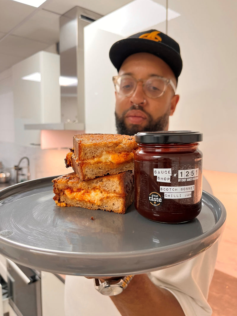 Chilli Jam Cheese Toastie
