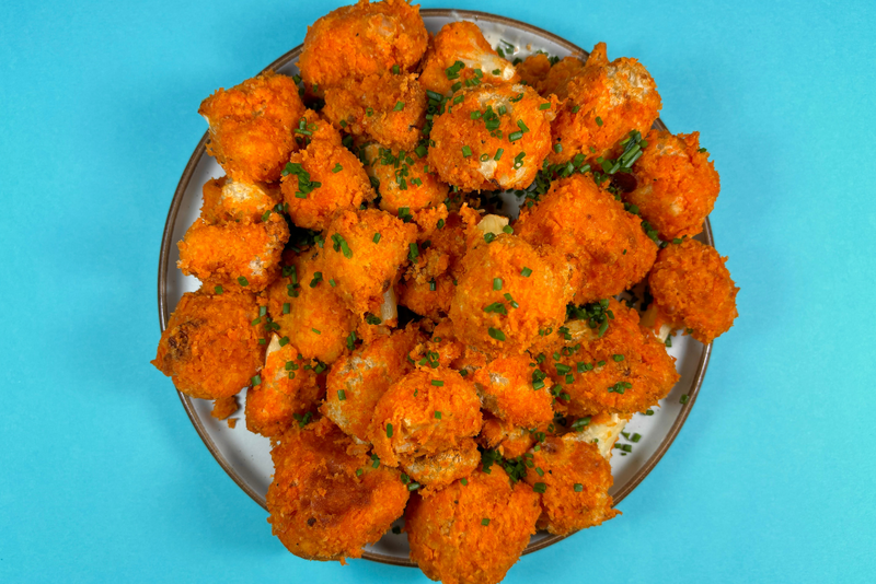 Easy Buffalo Cauliflower Wings