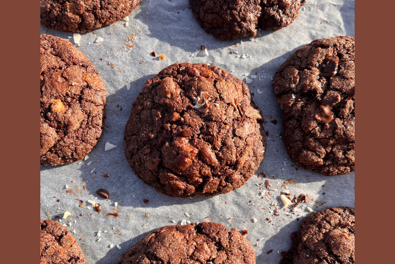 Gooey Chocolate Hot Sauce Cookies