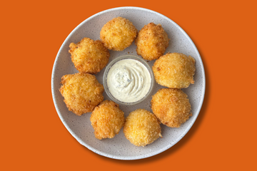 Buffalo Mac and Cheese Bites