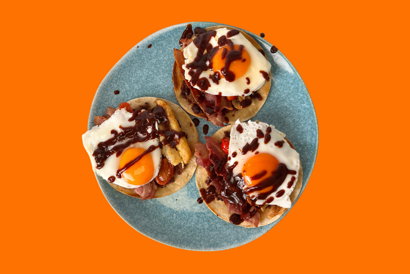 Full English Breakfast Tacos