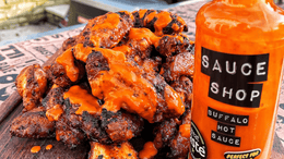 Buffalo Hot Wings using Buffalo Hot Sauce