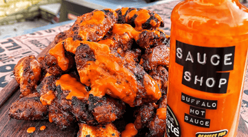 Buffalo Hot Wings using Buffalo Hot Sauce