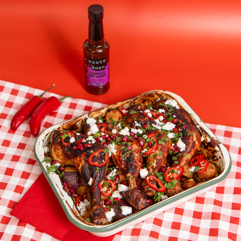 Chipotle Chicken & Potato Traybake
