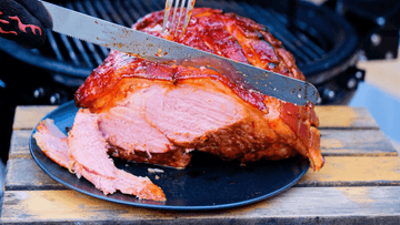 BBQ Honey Sriracha Glazed Ham Recipe