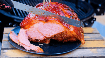 BBQ Honey Sriracha Glazed Ham Recipe