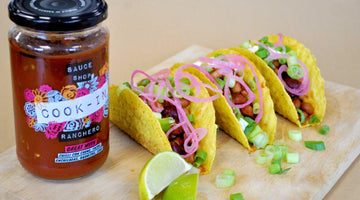 Tasty Bean Chili Tacos