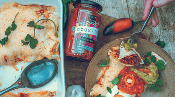  Beef Enchiladas With Ranchero Sauce