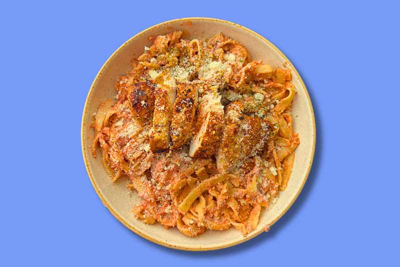 5-Step High Protein Pasta (cottage cheese pasta)