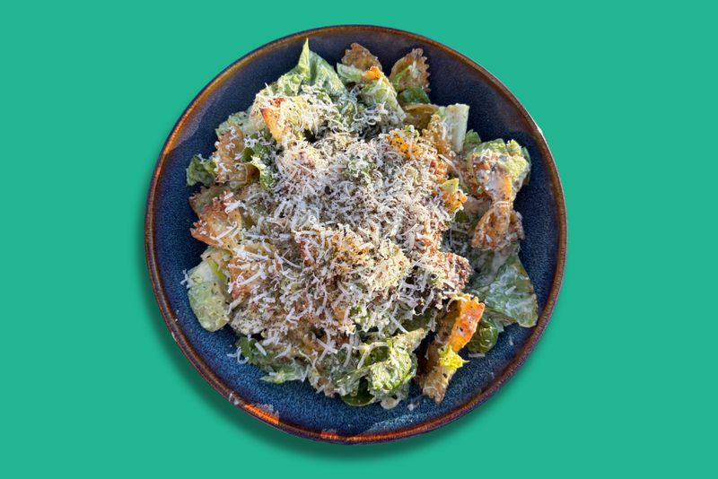 Crispy Pasta Chicken Salad with Ranch Mayo