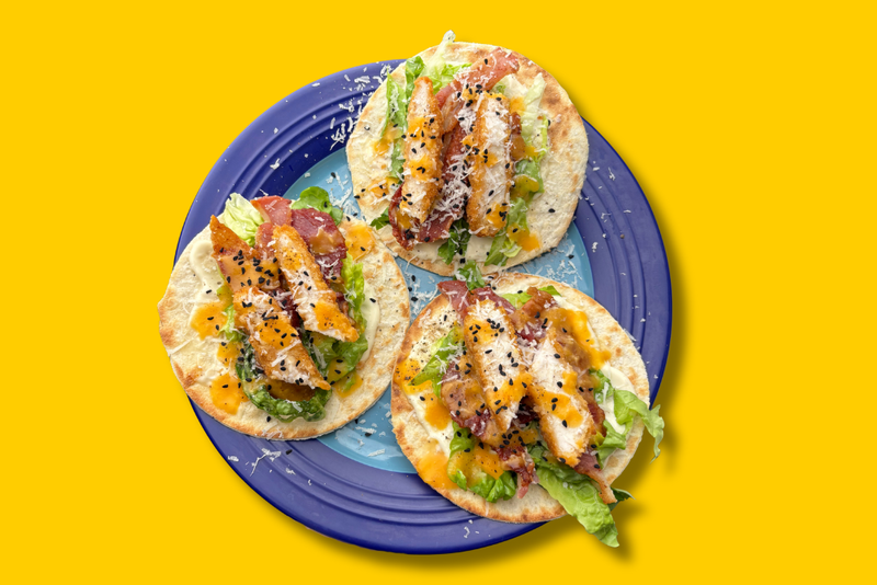 Spicy Pineapple Chicken Tacos 