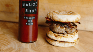 Homemade Sausage and Egg McMuffin recipe