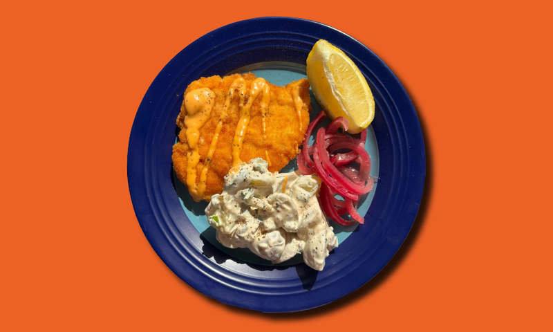 Hot Honey Chicken Schnitzel