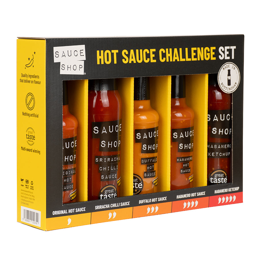 Hot Sauce Challenge Set Chilli Sauce Gift Set Sauce Shop®