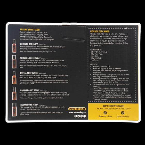 Hot Sauce Challenge Set