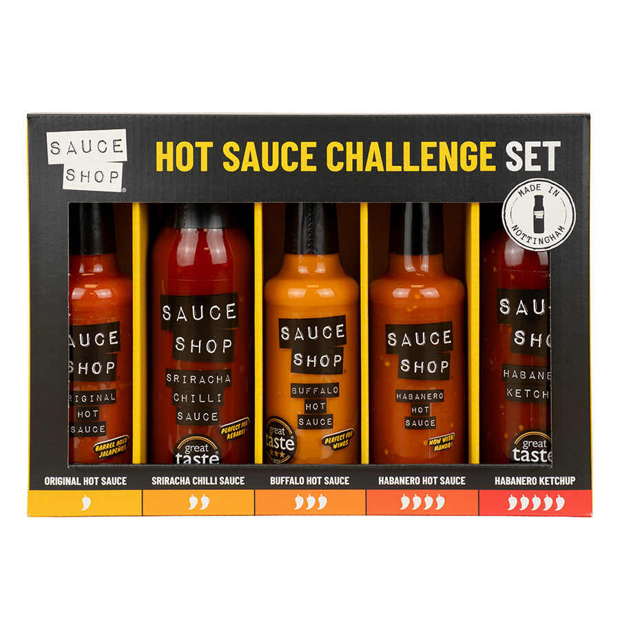 Hot Sauce Challenge Set Chilli Sauce Gift Set Sauce Shop®