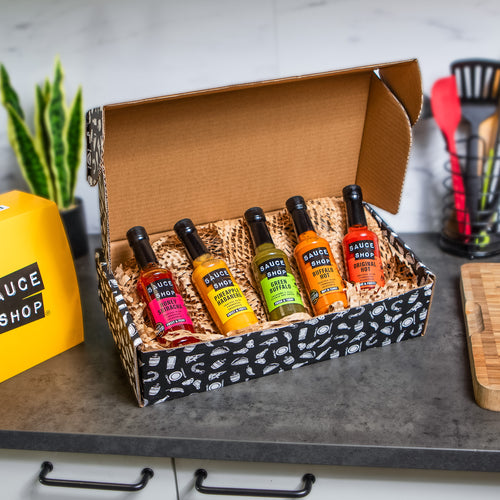  Hot Sauce Gift Box 