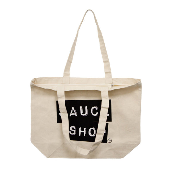 Zipped Tote Bag