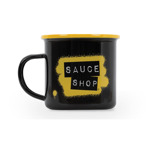 Sauce Shop Branded Enamel Mug - Sauce Shop
