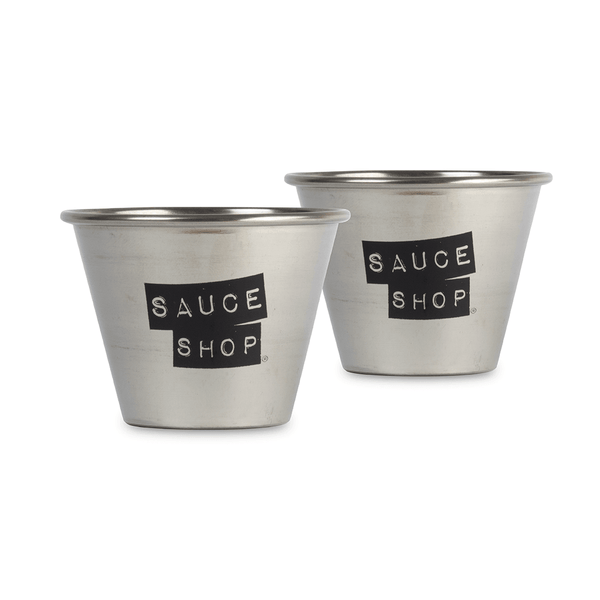 Sauce Shop Stainless Steel Dip Pot x 2 (71ml) - Sauce Shop